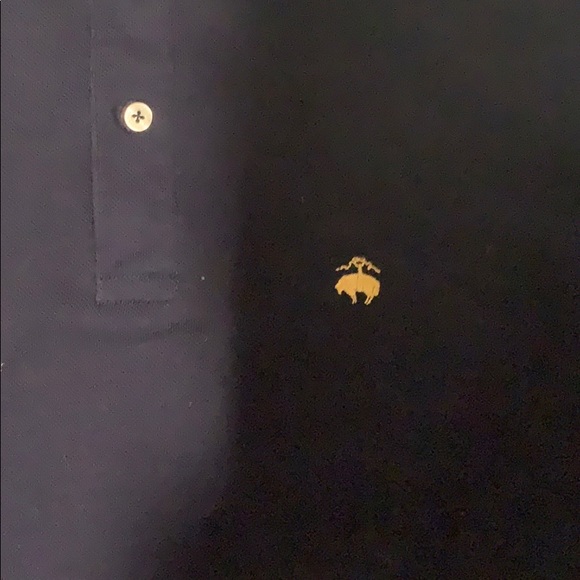 Brooks Brothers Golden Fleece navy polo shirt - Picture 2 of 4